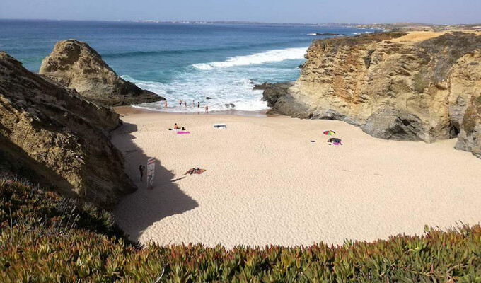 Petite plage du Portugal