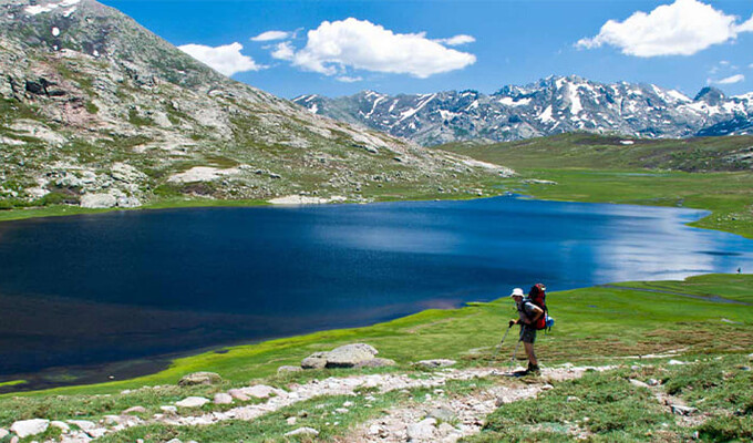 GR20 Nord sans portage en randonnée