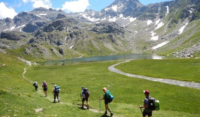 Randonneurs Balcons du Queyras