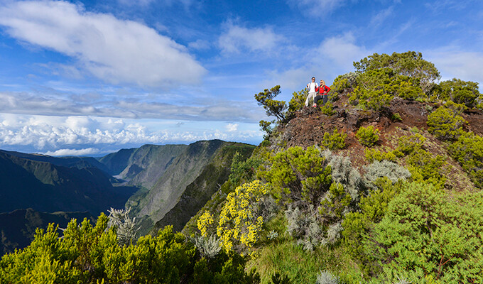 Réunion volcanique et sauvage