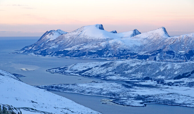 Île de Senja en hiver