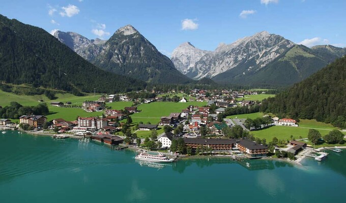 Village de Pertisau dans le Tyrol