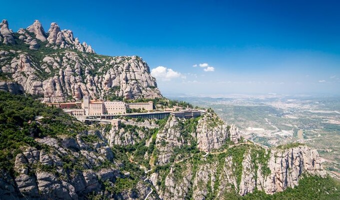 Monastère de Montserrat en Catalogne