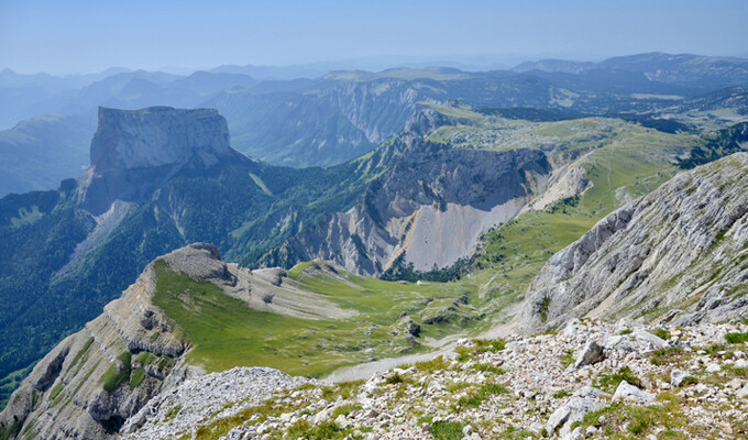 Le Mont Aiguille dans le Vercors