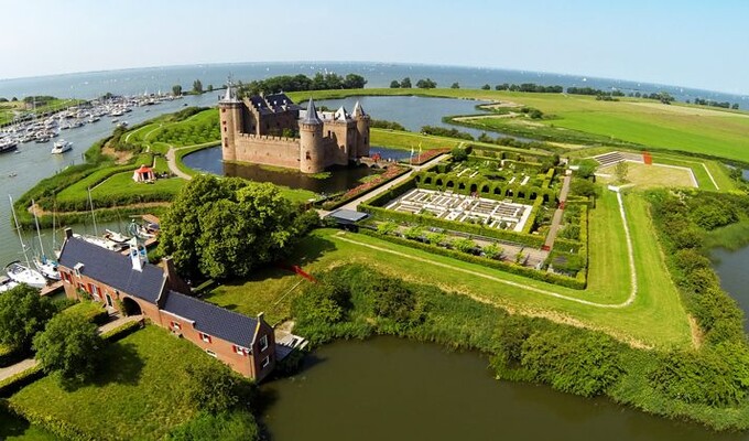 Le Muiderslot à Muiden, Pays-Bas