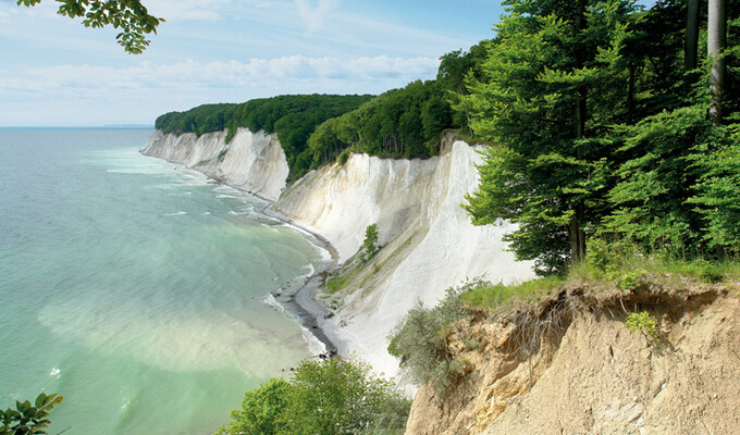 Parc national de Jasmund sur l'île de Rügen