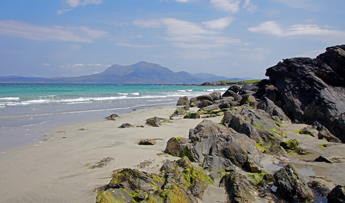 Plage de Renvyle dans le Connemara