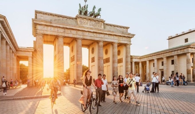 Porte de Brandebourg à Berlin 