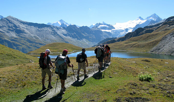 Randonnée d'Arolla à Zinal