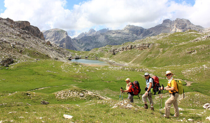 Randonnées guidées dans les Dolomites