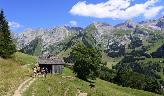 Randonnée guidée dans les Aravis