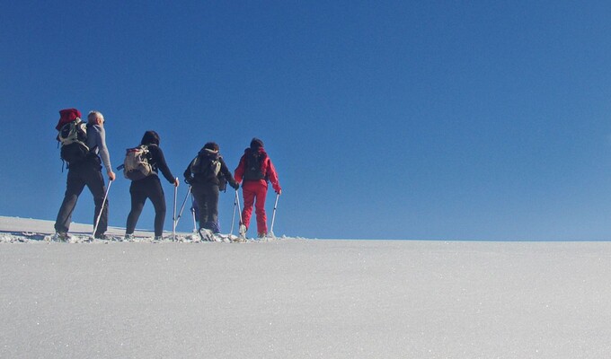 Nouvel An en raquettes dans le Vercors