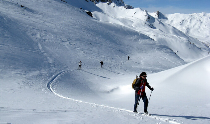 Ski de randonnée nordique sur la trace des Escartons