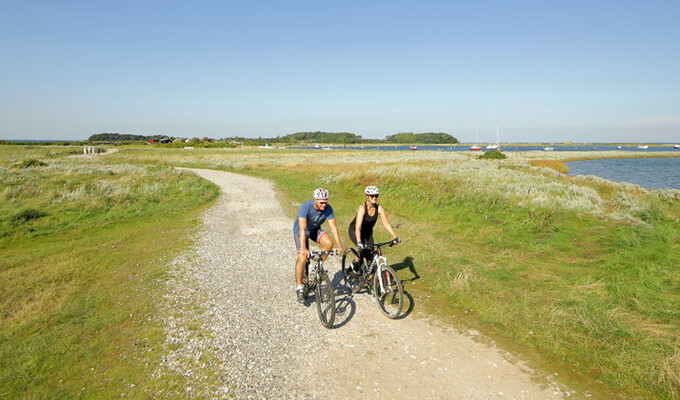 Vélo sur l'île de Fionie