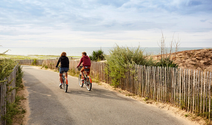 Vélo à La Tranche-sur-Mer sur La Vélodyssée