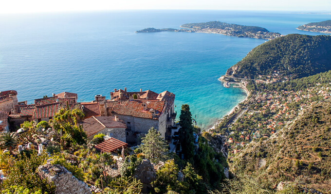 Village d'Èze sur la Côte d'Azur