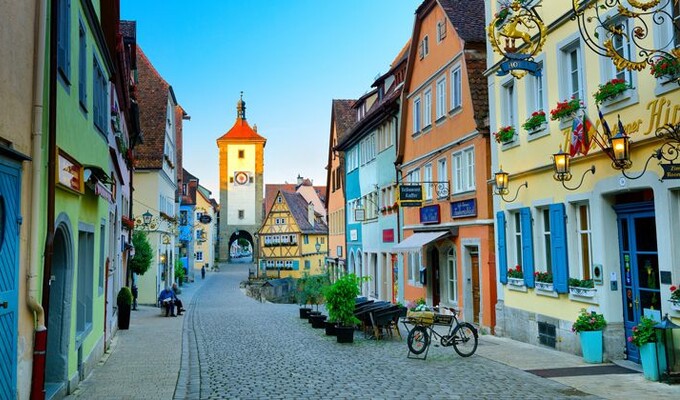 La ville médiévale de Rothembourg, en Allemagne