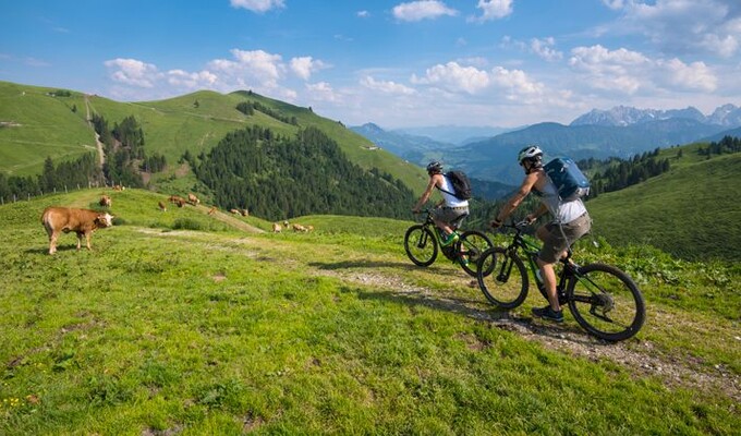 VTT électrique dans le Kaiserwinkl, Tyrol