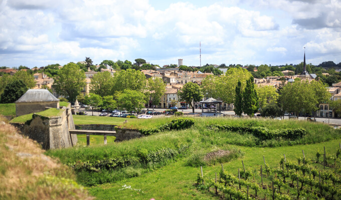 Vue depuis la citadelle de Blaye