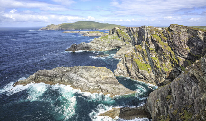 Vue sur les Kerry Cliffs