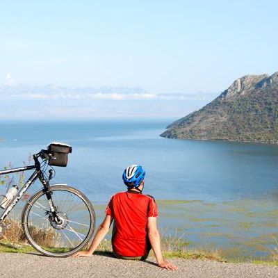Littoral du Monténégro et lac de Skadar à vélo