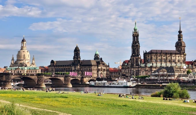 L’Elbe de Dresde à Dessau