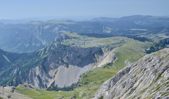 Ski de fond dans les Dolomites