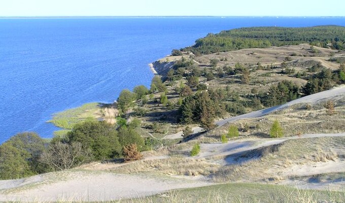 Lagon et Dunes de la Baltique