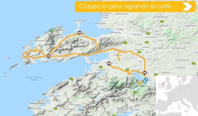 Irlande, la presqu’île de Dingle à vélo