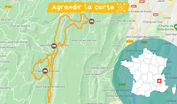 Itinéraire Les plus belles routes du Vercors à vélo