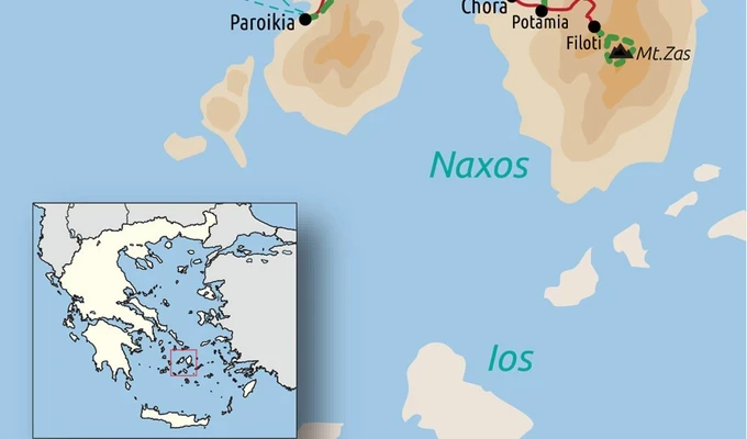 Les Cyclades orientales: Naxos et Paros