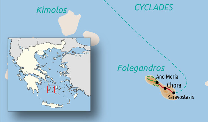 Les Cyclades : Sifnos et Folégandros