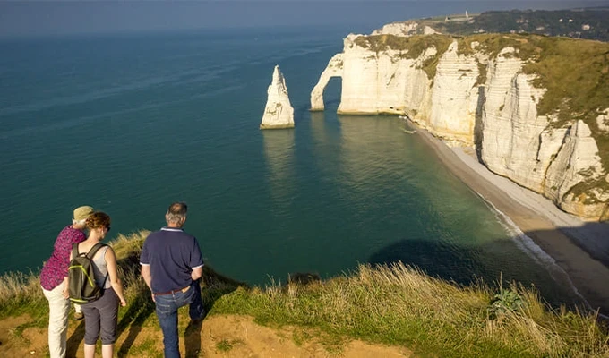 Le GR21 de Dieppe aux falaises d'Etretat - Normandie