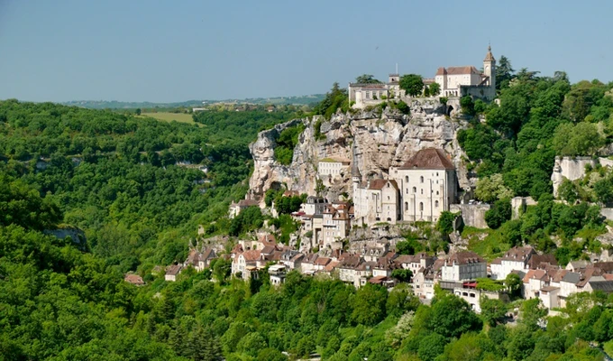 Les Chemins de St Jacques de  Compostelle, De Conques à Cahors par Rocamadour