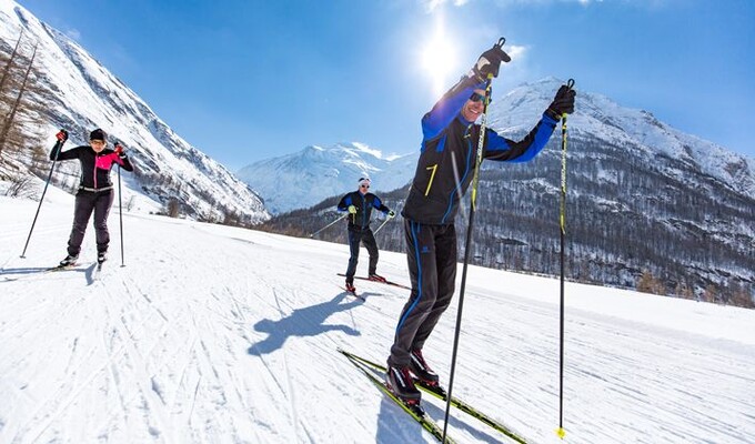 Bessans, plaisir du skating