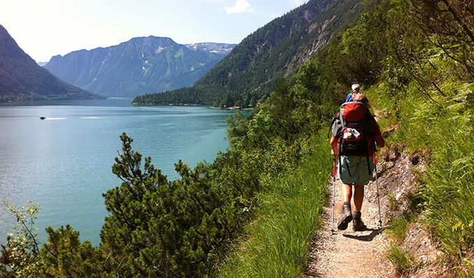 Tyrol : parc du Karwendel et lac de Pertisau