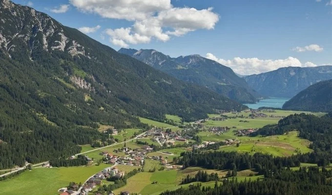 Tyrol : le Lac d'Achensee et les Alpes de Brandenberg