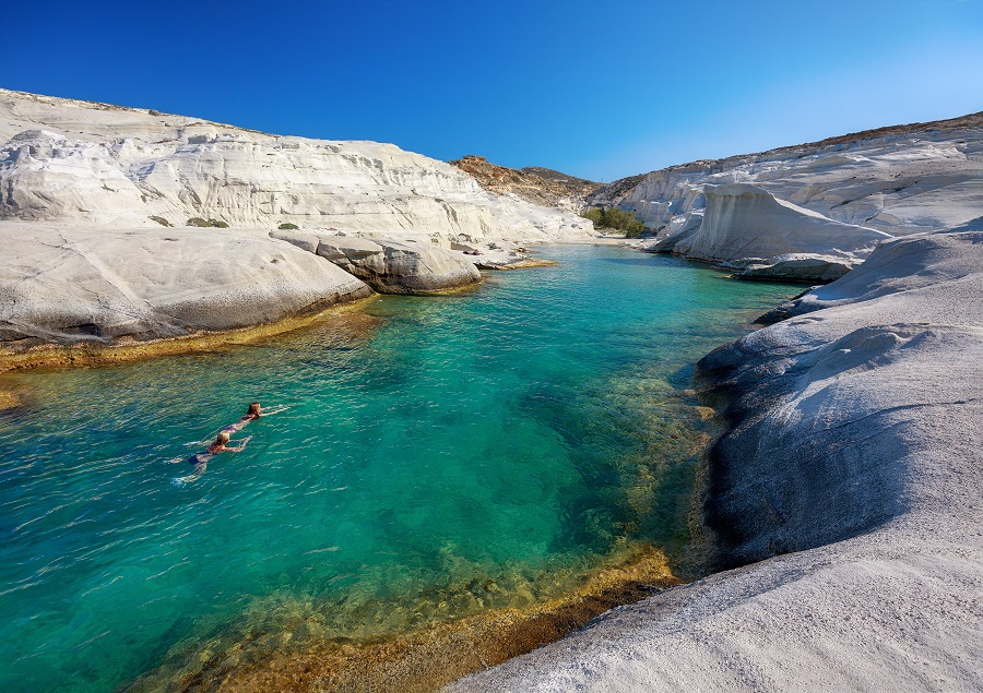 Plage de Sarakiniko Milos