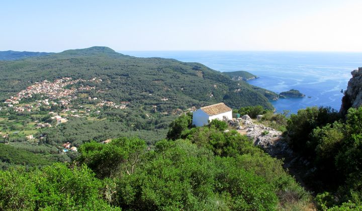 Chapelle d'Agios Symeon au-dessus de Liapades