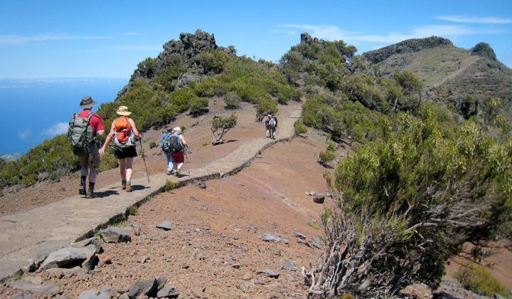 Randonnée sur le chemin du Pico Ruivo