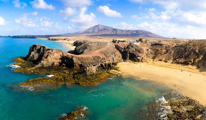 La Costa de Papagayo sur l'île de Lanzarote
