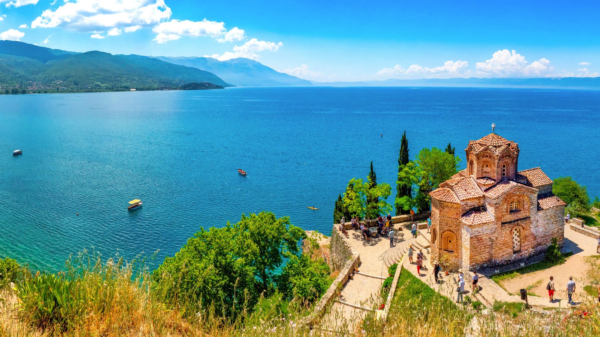 Église Saint-Jean de Kaneo - Lac de Ohrid ©AdobeStock
