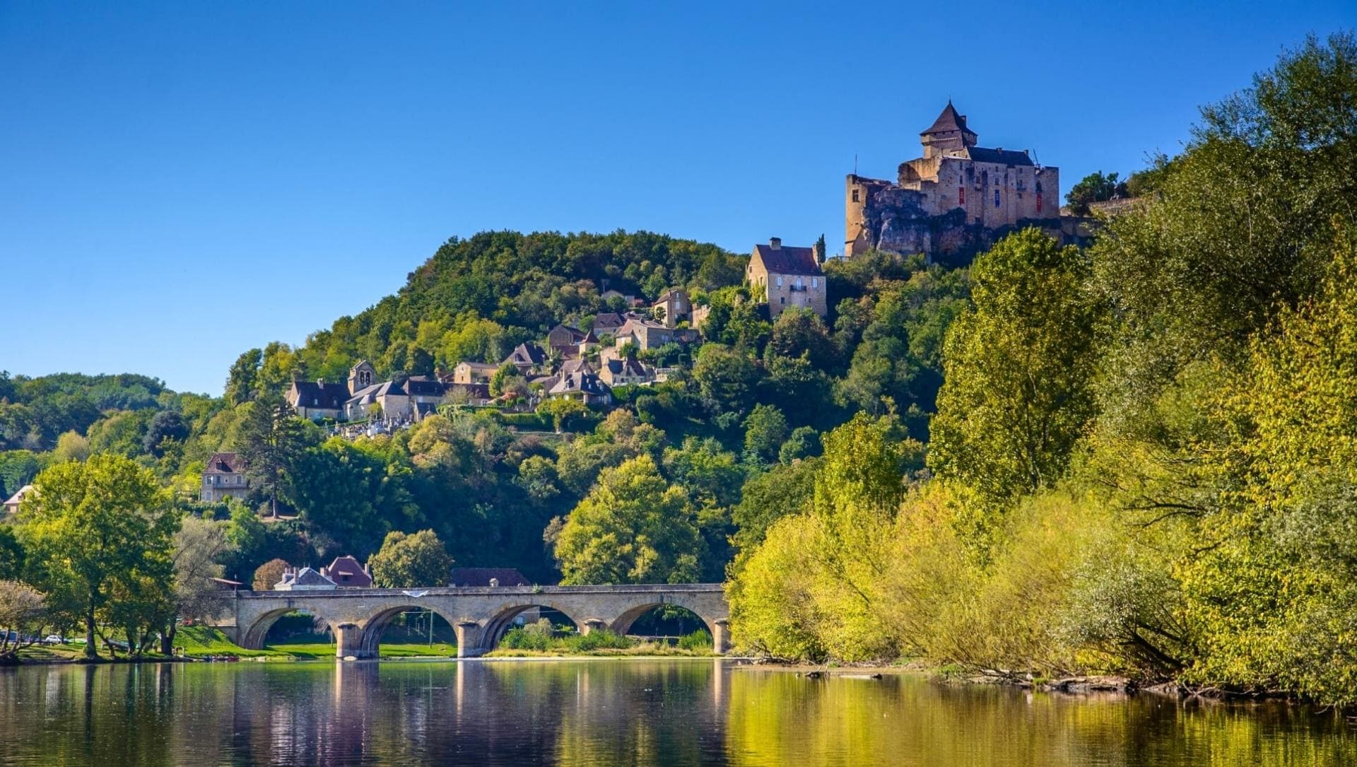 Forteresse de Castelnaud dans le Périgord