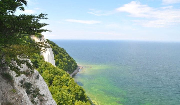 La côte Baltique l'eurovélo 10 de Lübeck à Rügen