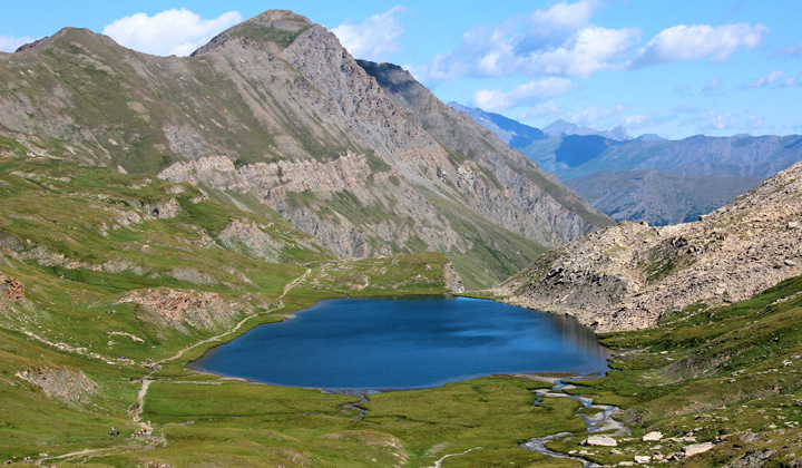 Lac de Foréant dans le Queyras