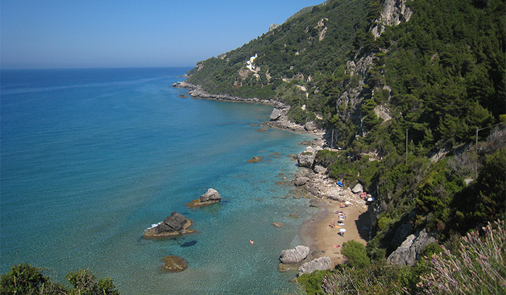 Plage de Myrtiotissa à Corfou © François Ribard