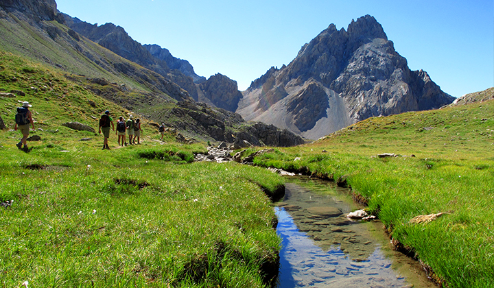 Randonnée accompagnée sur la Grande Traversée des Alpes