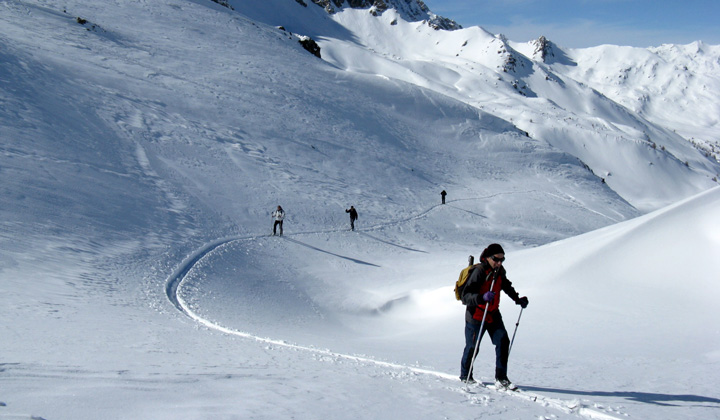 Ski de randonnée nordique sur la trace des Escartons