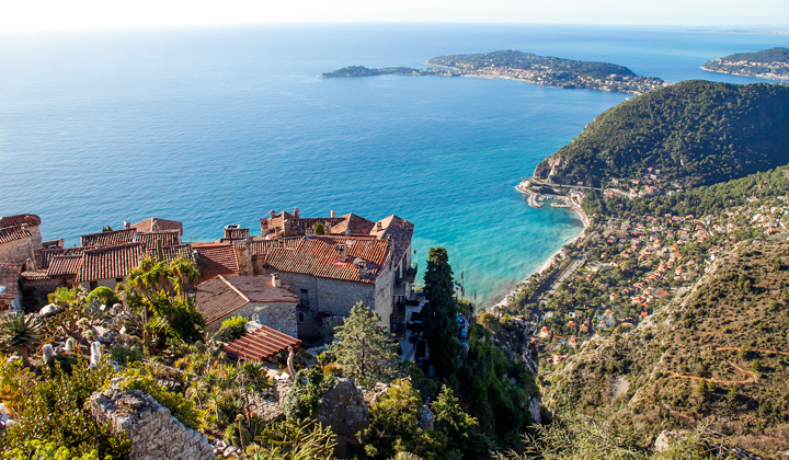 Village d'Èze sur la Côte d'Azur