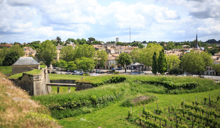 Vue depuis la citadelle de Blaye